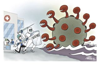 Σκίτσο της Εφ.Συν. [John Antono 09.12.2021]