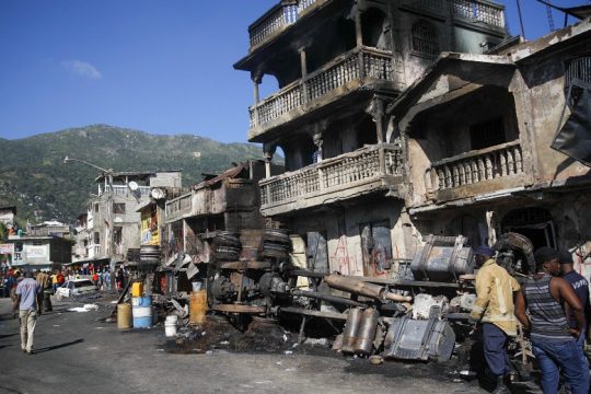 Πολύνεκρο δυστύχημα στην Αϊτή από έκρηξη βυτιοφόρου