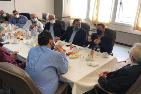 Ν. Ανδρουλάκης-Ηράκλειο: «Προτεραιότητα ο άνθρωπος και η στήριξη του ΕΣΥ»
