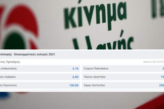 Πρόεδρος Ανδρουλάκης, με Παπανδρέου στον «τελικό»!