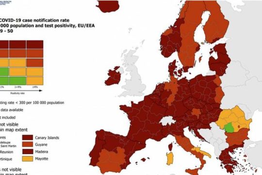 Εορτές σε «βαθύ κόκκινο» για την Ευρώπη