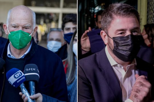 Οι τελευταίες δηλώσεις Ανδρουλάκη-Παπανδρέου πάνω από την κάλπη