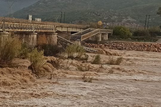 Εκτεταμένες ζημιές από υπερχειλίσεις ποταμών στην Ηπειρο