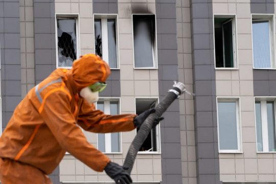 Φονική πυρκαγιά σε ΜΕΘ Covid στη νότια Ρωσία