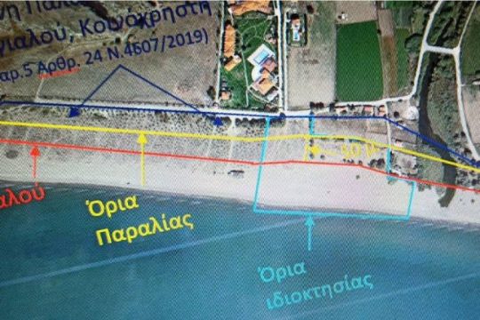 Αγώνας για να σωθεί η παραλία στην Ερεσό