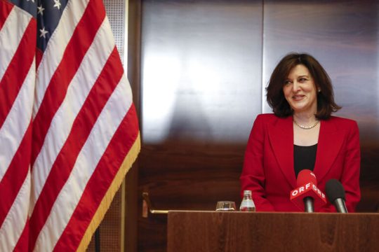 Η Βικτόρια Κένεντι, νέα πρέσβειρα των ΗΠΑ στην Αυστρία