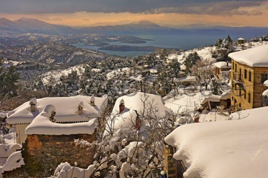 Απολαμβάνουμε τη μαγεία του χιονιού