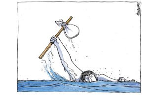 Σκίτσο της Εφ.Συν. [Μ.Κουντούρης 08.01.2022]