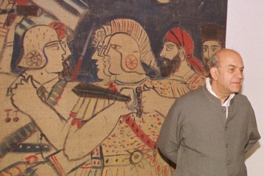 Ζωγράφισε τον άνθρωπο του σήμερα, που φέρει τη μνήμη των αρχαίων και των Βυζαντινών