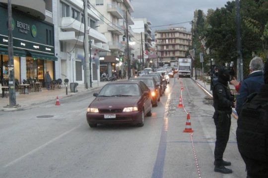 Ηχηρή διαμαρτυρία στη Χίο κατά της υπερδομής-φυλακής για πρόσφυγες