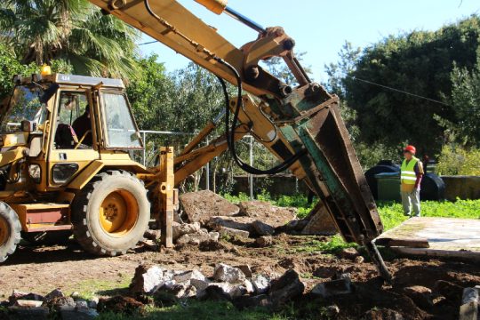 Ξεκίνησαν οι εργασίες ανάπλασης του Δημοτικού Κήπου Χανίων