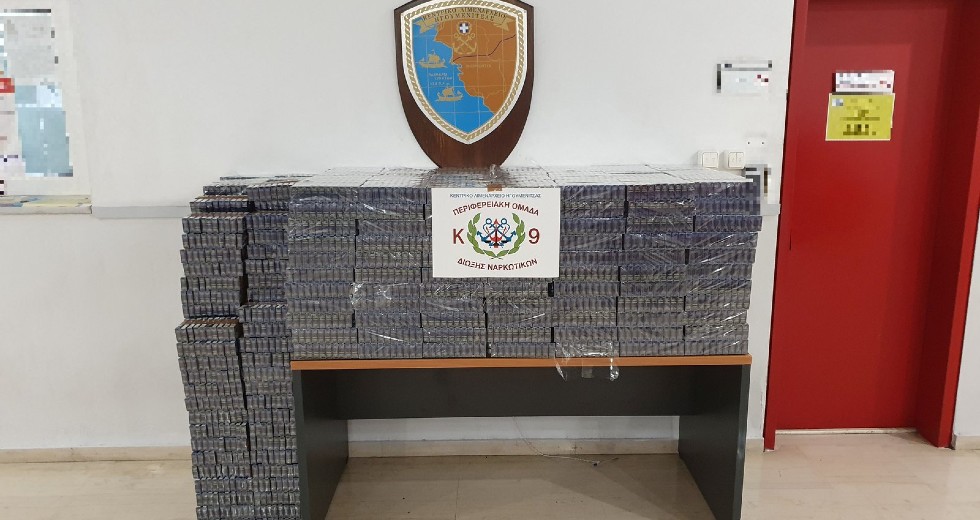Μία σύλληψη και κατάσχεση χιλιάδων λαθραίων τσιγάρων στην Ηγουμενίτσα
