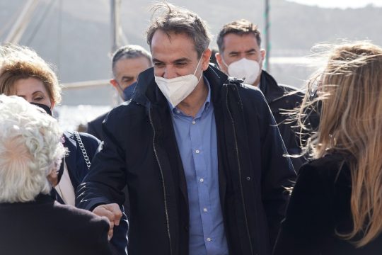 Οργή κατά Μητσοτάκη για τα περί τόπου «διχασμού» ο Άη Στράτης