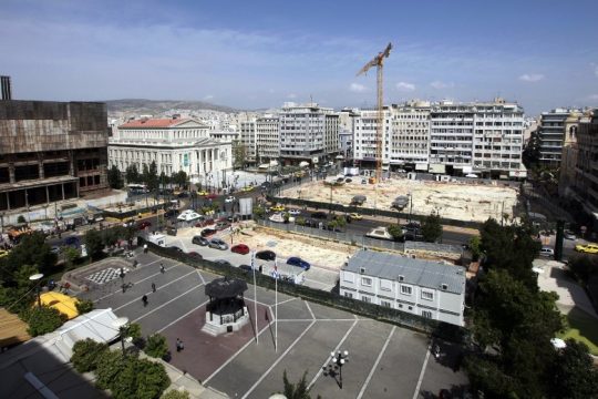 Συλλαλητήριο στην πλατεία Κοραή του Πειραιά