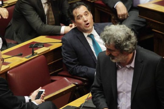 Έντονο φραστικό επεισόδιο Γεωργιάδη – Πολάκη στη Βουλή