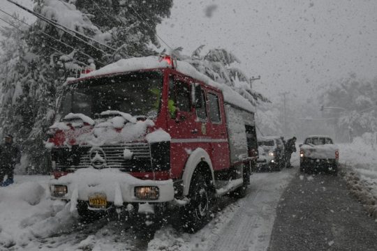 Πάνω από 2.300 κλήσεις στην Πυροσβεστική τις μέρες της «Ελπίδας»
