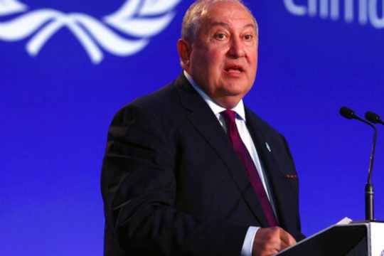 Παραιτήθηκε ο πρόεδρος της Αρμενίας: Δεν έχω αρκετές εξουσίες…