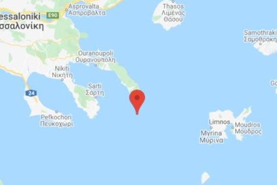 Σεισμός 5,4 ρίχτερ ταρακούνησε Άγιο Όρος και Θεσσαλονίκη