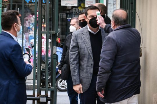 Θετικός στον ιό ο Αλέξης Τσίπρας