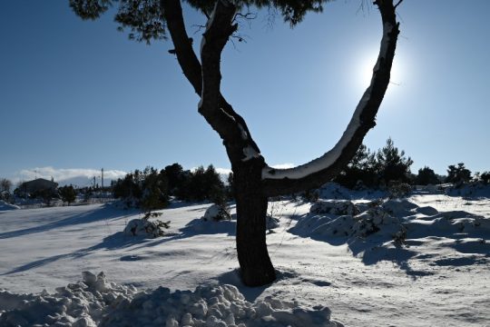 Παγωμένο το πρωινό της Πέμπτης: διψήφιες θερμοκρασίες υπό το μηδέν