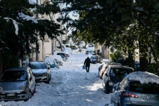 Χιόνια στον τσίγκο