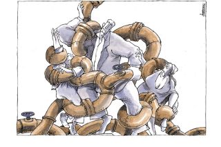 Σκίτσο της Εφ.Συν. [Μ.Κουντούρης 19.02.2022]