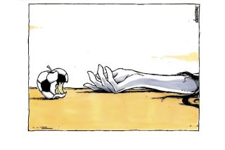 Σκίτσο της Εφ.Συν. [Μ.Κουντούρης 05.02.2022]