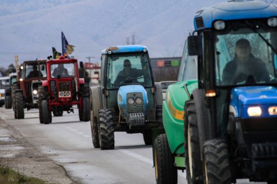 Τα μπλόκα της αγροτιάς