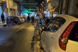 Οδύσσεια στα χιονοδρόμια της Αθήνας