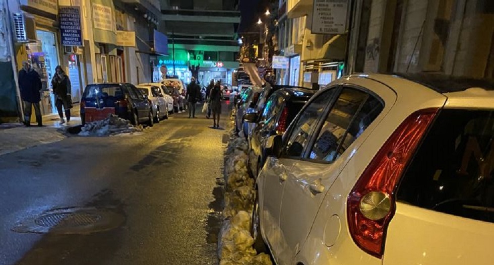 Οδύσσεια στα χιονοδρόμια της Αθήνας