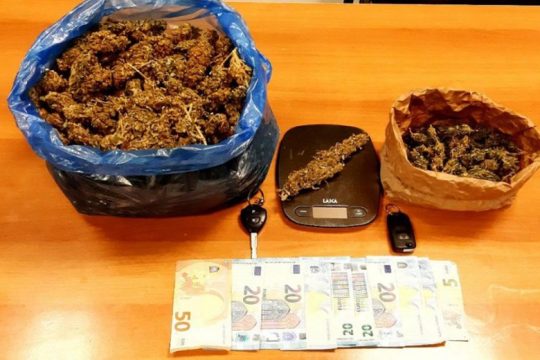 Ηράκλειο: Δύο συλλήψεις για κατοχή και διακίνηση ναρκωτικών