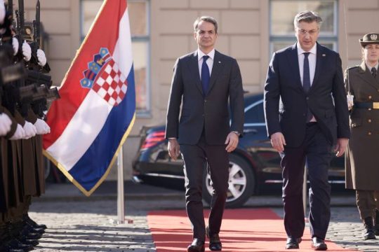 Για φύλαξη των συνόρων με «ανθρωπισμό» μιλά ο Κ. Μητσοτάκης