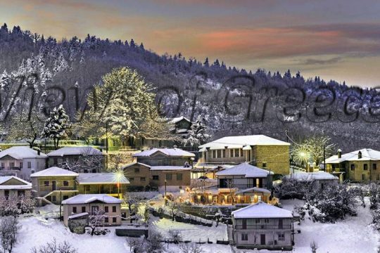 Χειμερινή εξόρμηση σε έξι πανέμορφα και χιονισμένα χωριά της ορεινής Θεσσαλίας