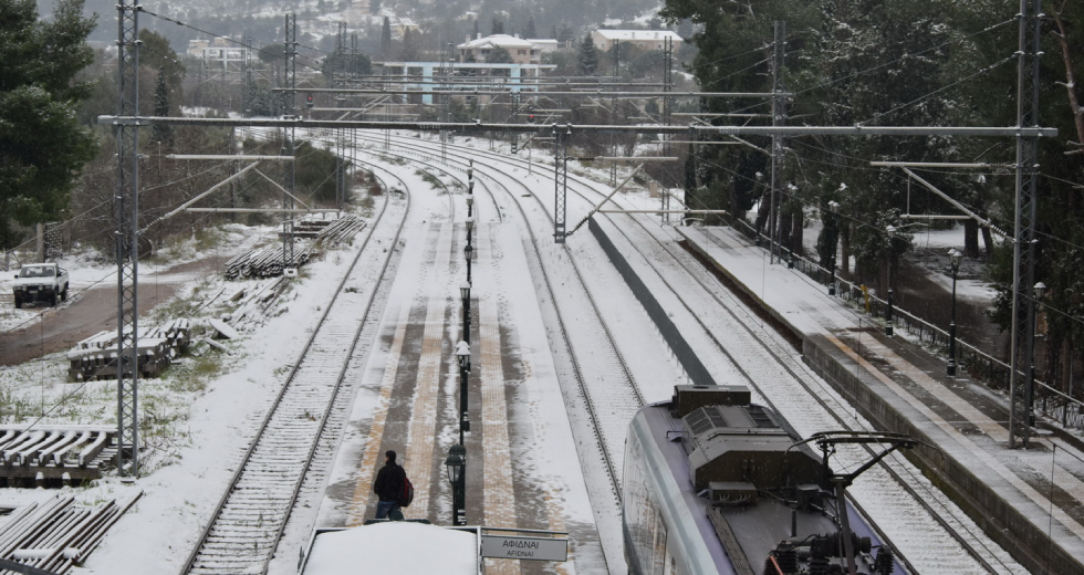 ΤΡΑΙΝΟΣΕ: Από σήμερα οι αιτήσεις για αποζημιώσεις εγκλωβισμένων στον χιονιά