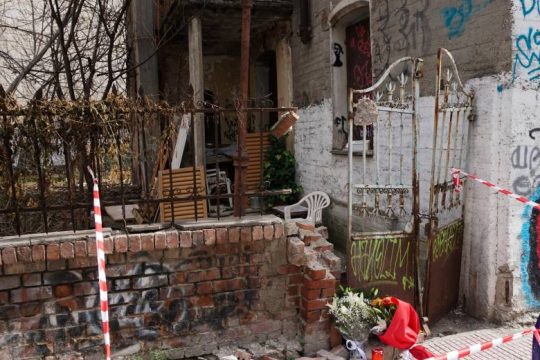 Νεκρός 22χρονος που καταπλακώθηκε από τοίχο στη Λάρισα