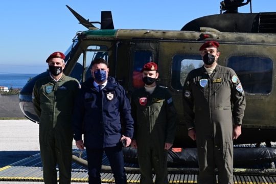 Τουρκική πρόκληση στο ελικόπτερο που μετέφερε τον Χαρδαλιά