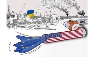 Σκίτσο της Εφ.Συν. [Κ. Γρηγοριάδης 28.03.2022]