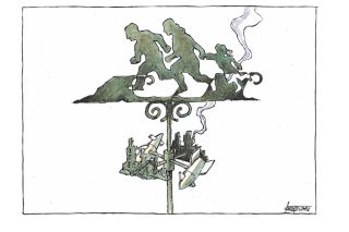 Σκίτσο της Εφ.Συν. [Μ. Κουντούρης 19.03.2022]