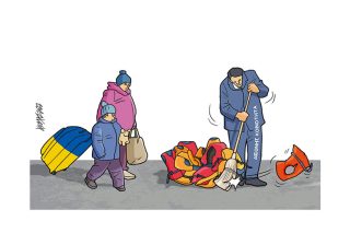 Σκίτσο της Εφ.Συν. [Κ. Γρηγοριάδης 19.03.2022]