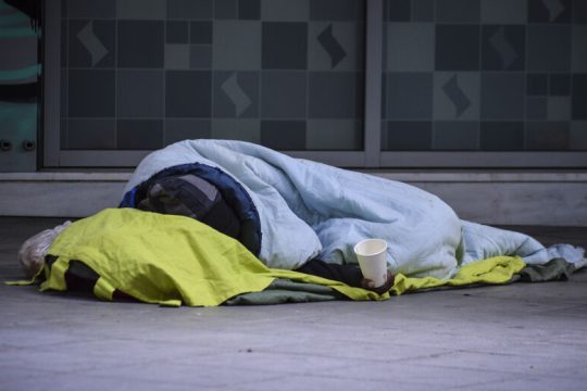 Νεκρός εντοπίστηκε ένας άστεγος στο κέντρο του Ηρακλείου