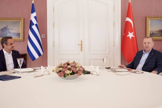 Ολοκληρώθηκε η συνάντηση Μητσοτάκη – Ερντογάν στην Κωνσταντινούπολη