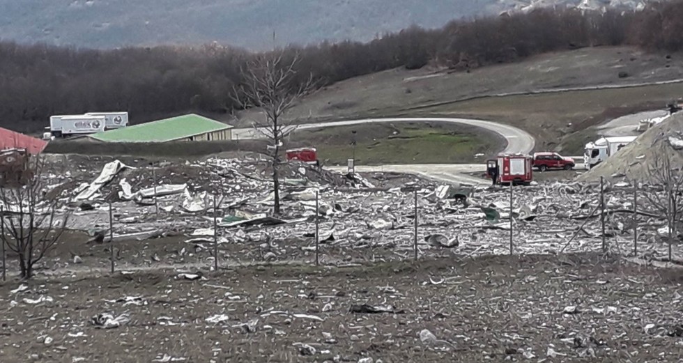 Τραγωδία με τρεις νεκρούς στο εργοστάσιο δυναμίτιδας στα Γρεβενά