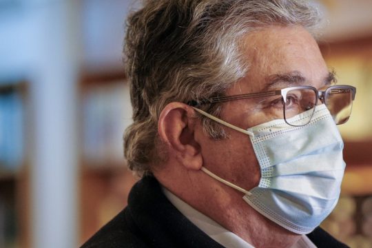 Συνάντηση Κουτσούμπα με τον Ιερό Σύνδεσμο Κληρικών Ελλάδος