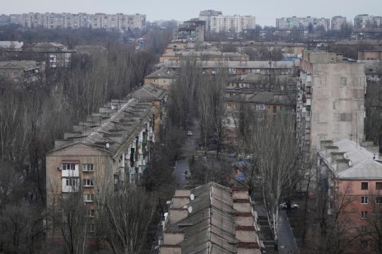 Στη Ζαπορίζια η πομπή αυτοκινήτων από το Γενικό Προξενείο Μαριούπολης