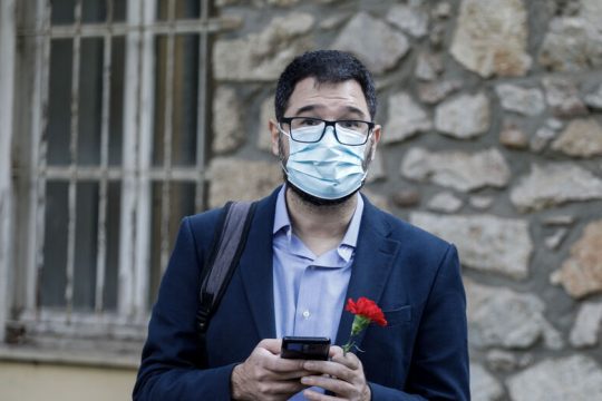 Θετικός στον κορoνοϊό ο Νάσος Ηλιόπουλος