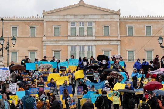 Νέες αντιπολεμικές συγκεντρώσεις και στην Αθήνα