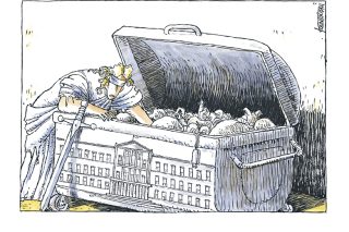Σκίτσο της Εφ.Συν. [Μ.Κουντούρης 19.04.2022]