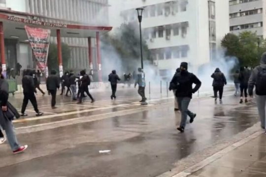 Νέο σίκουελ αστυνομικής βίας στο ΑΠΘ