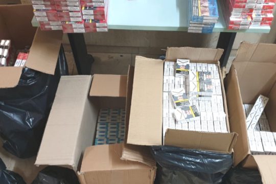 Πάνω από 36 εκατ. λαθραία τσιγάρα κατασχέθηκαν από την ΑΑΔΕ