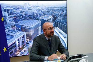 Αλεξανδρούπολη: O Μισέλ στα εγκαίνια κατασκευής τερματικού σταθμού υγροποιημένου φυσικού αερίου